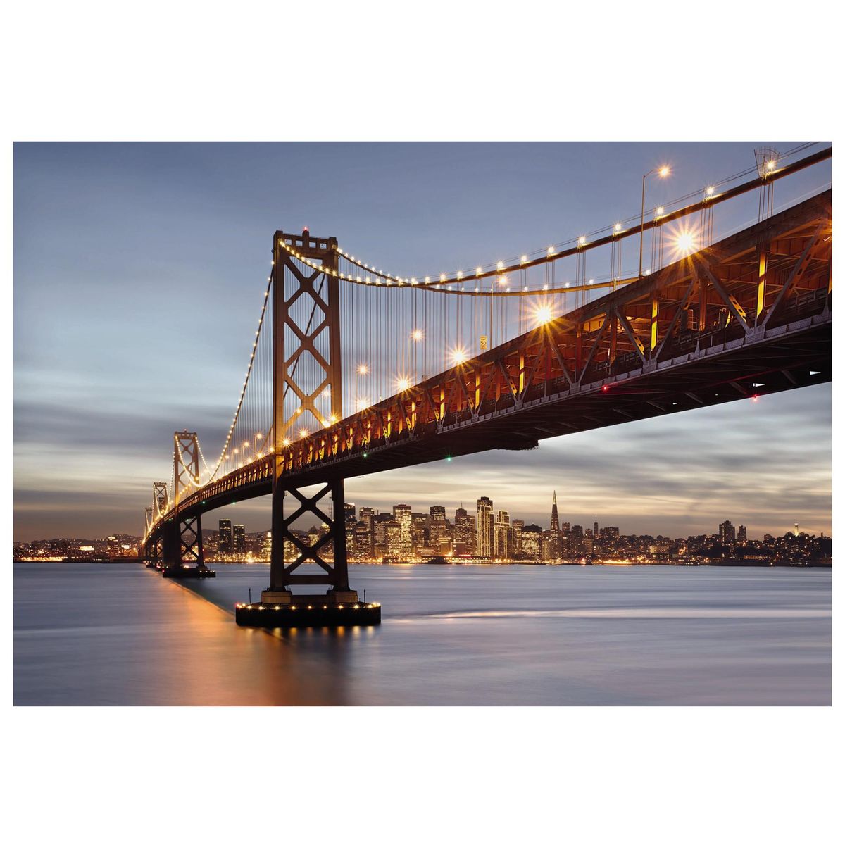 MURESCO - Papel Fotomural 8 Paneles Puente 8733 9,34 m2