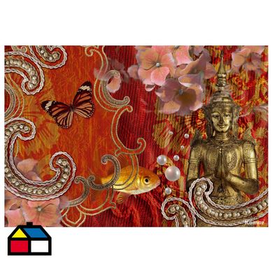 Papel fotomural Vintage 254x368 cm 8 paneles