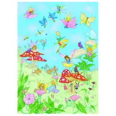 MURESCO - Papel Fotomural 4 Paneles Cuento Hadas 425 4,6 m2