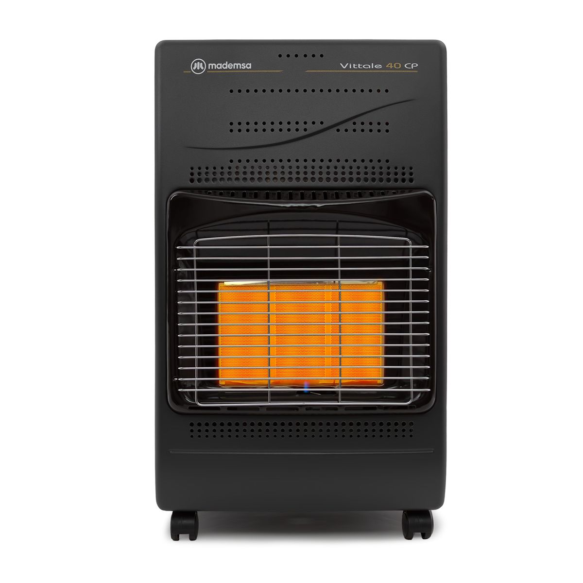 MADEMSA - Estufa a Gas 15 Kg Gas VITTALE 40 Negro