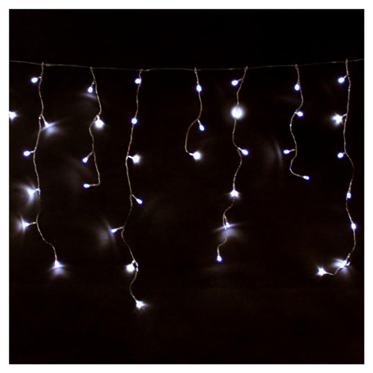 DEAR SANTA - Cascada led blanco frio 120 luces