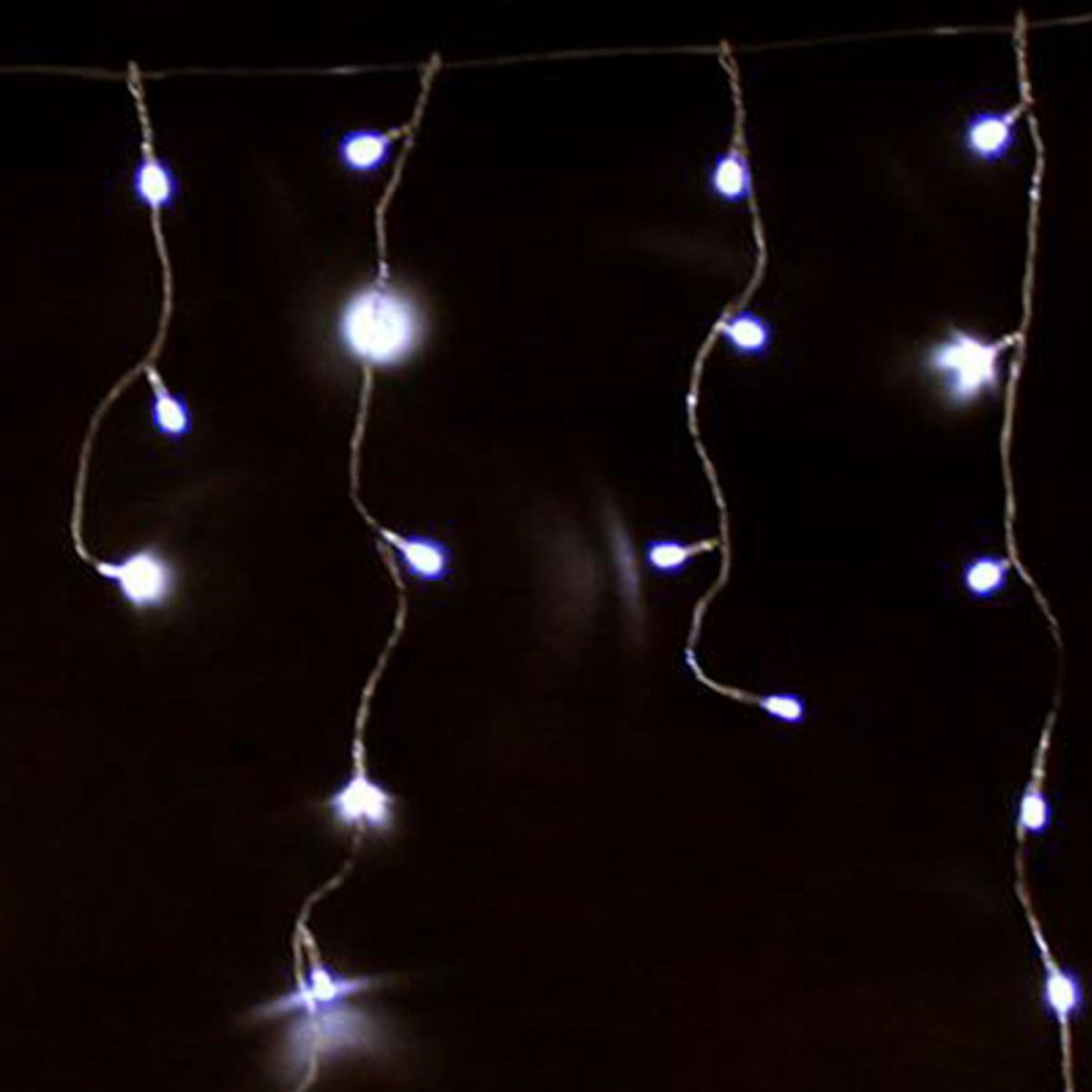 DEAR SANTA - Cascada led blanco frio 120 luces