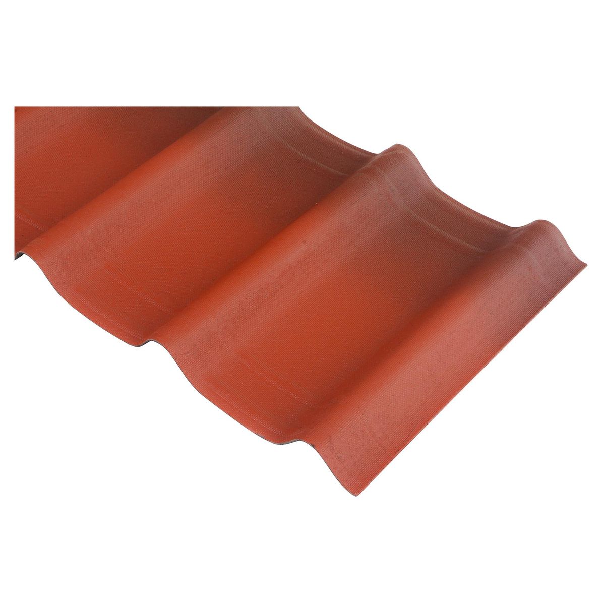 ONDULINE - 500 x 900 mm Cumbrera Onduvilla Roja