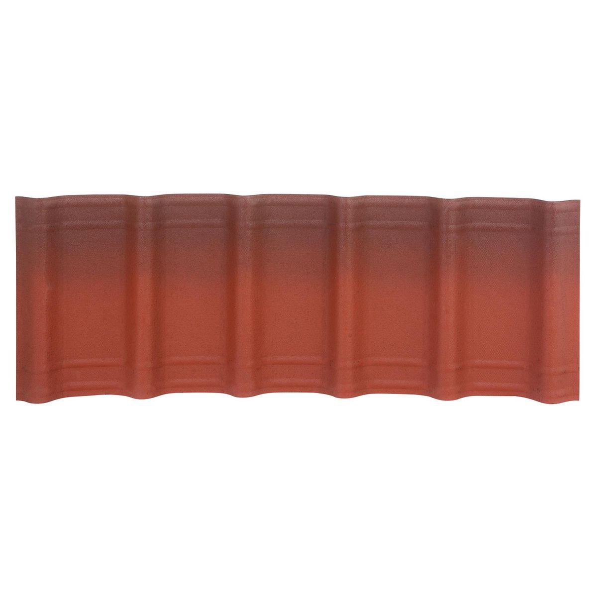 ONDULINE - 500 x 900 mm Cumbrera Onduvilla Roja