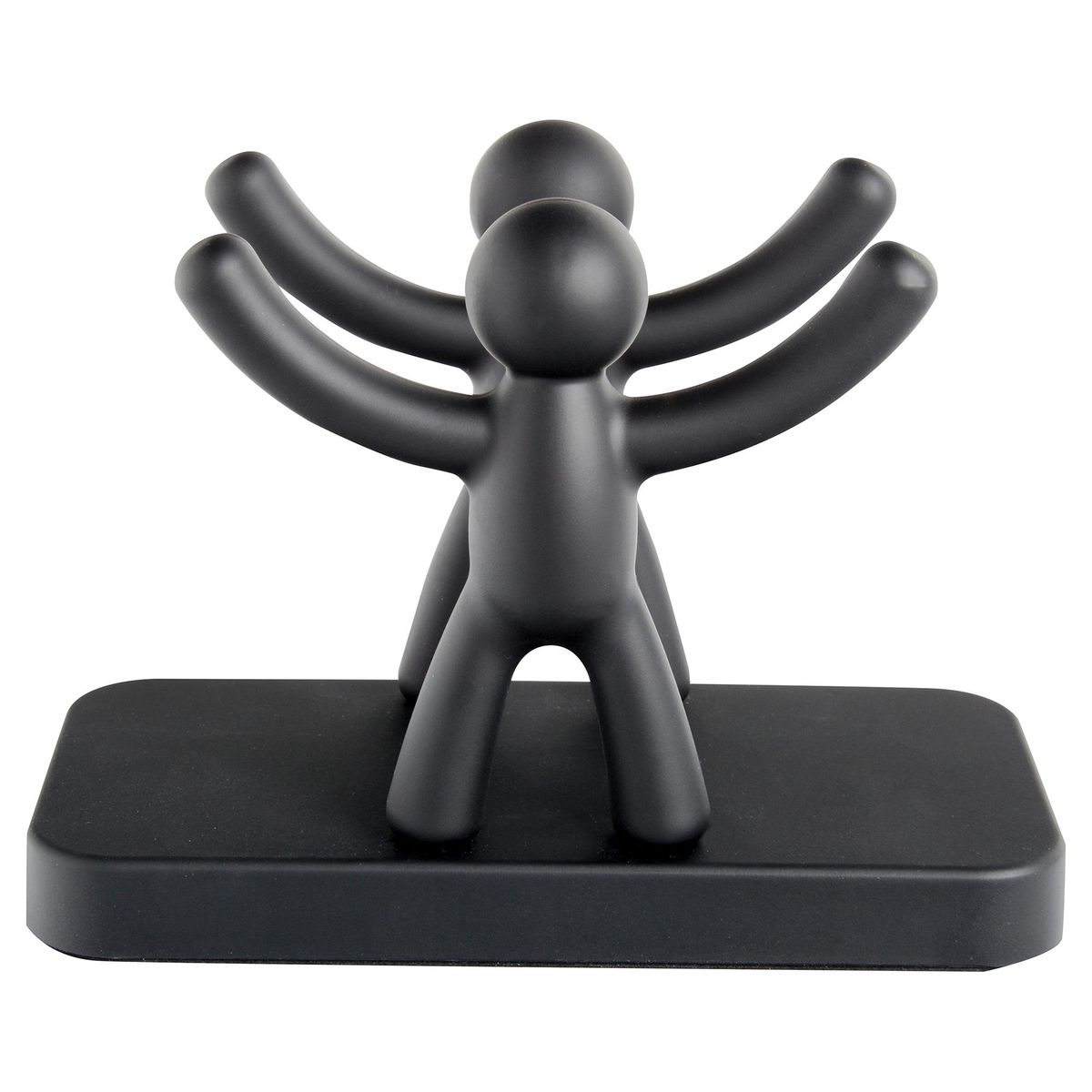 UMBRA - Servilletero Umbra Buddy Negro Urbano Industrial