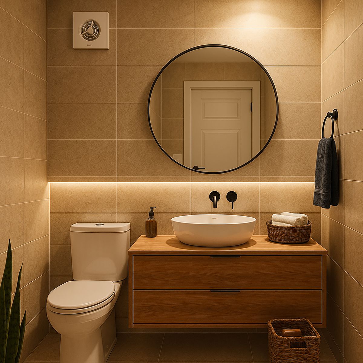 BROAN - Extractor de Aire Pared Techo 4'' Silencioso