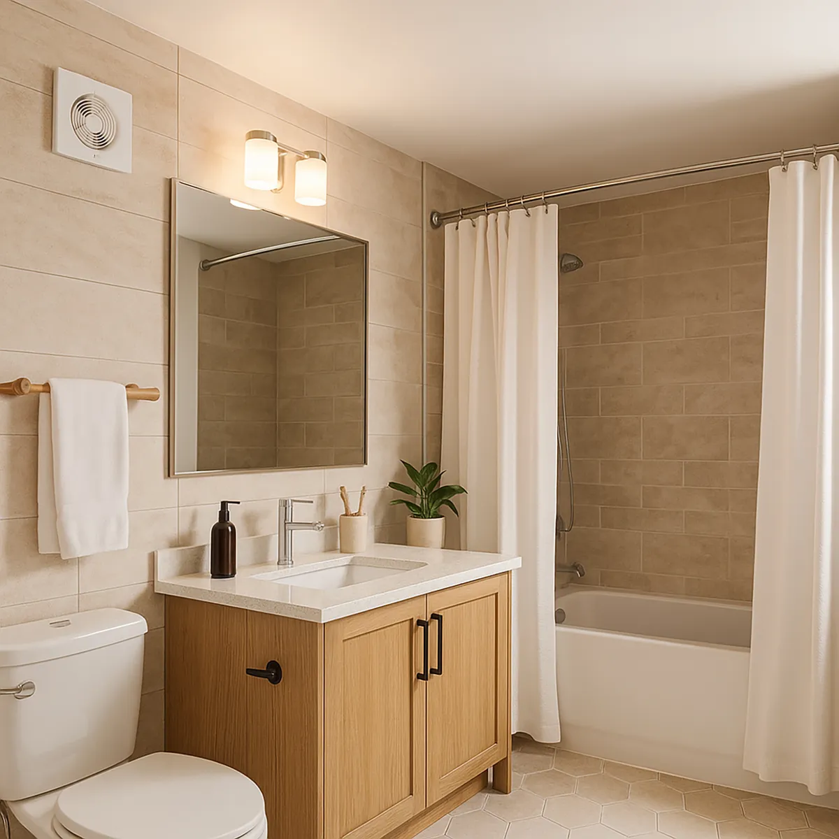 BROAN - Extractor de Aire Pared Techo 5'' Silencioso