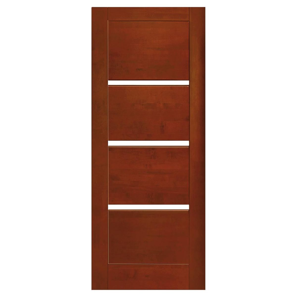 IGNISTERRA - Puerta Exterior Madera de lenga Moderna Venice Natural