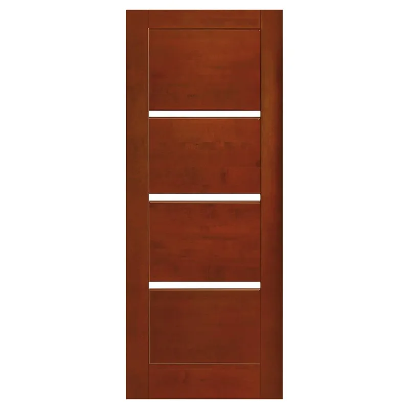IGNISTERRA - Puerta Exterior Madera de lenga Moderna Venice Natural