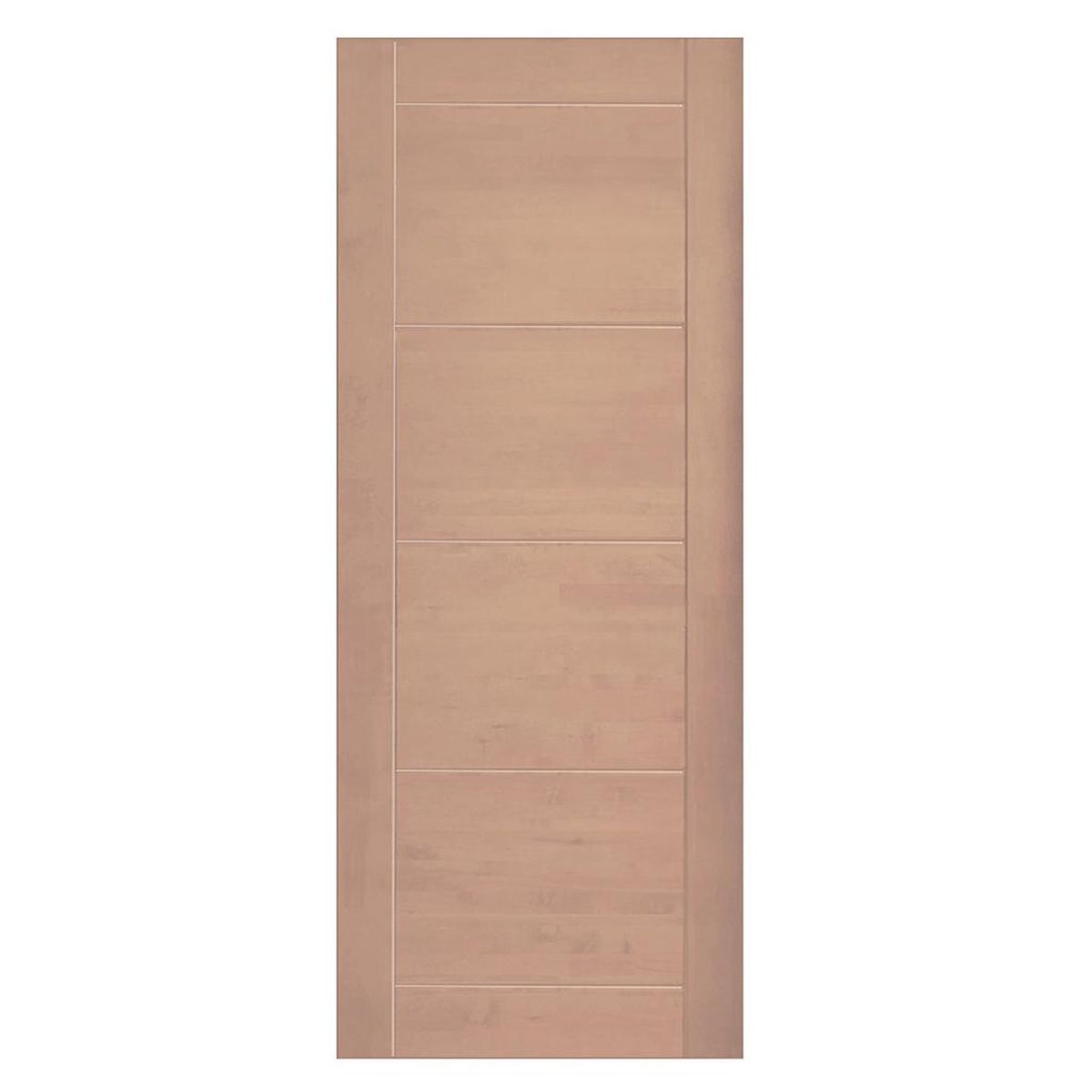 IGNISTERRA - Puerta Exterior Madera de lenga Moderna Livorno Natural