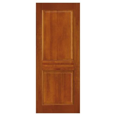 Puerta Exterior Madera de lenga 90x210 cm Clsica Europa Natural