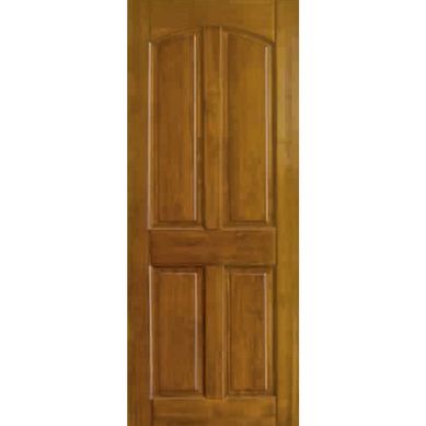 Puerta Exterior Madera de lenga 90x200 cm Clsica Virginia Natural