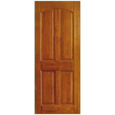 Puerta Exterior Madera de lenga 80x210 cm Clsica Virginia Natural
