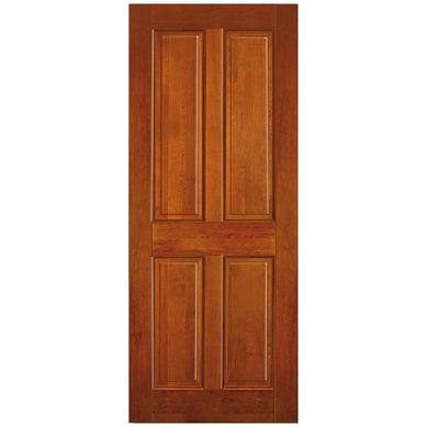 Puerta Exterior Madera de lenga 85x200 cm Clsica Oxford Natural