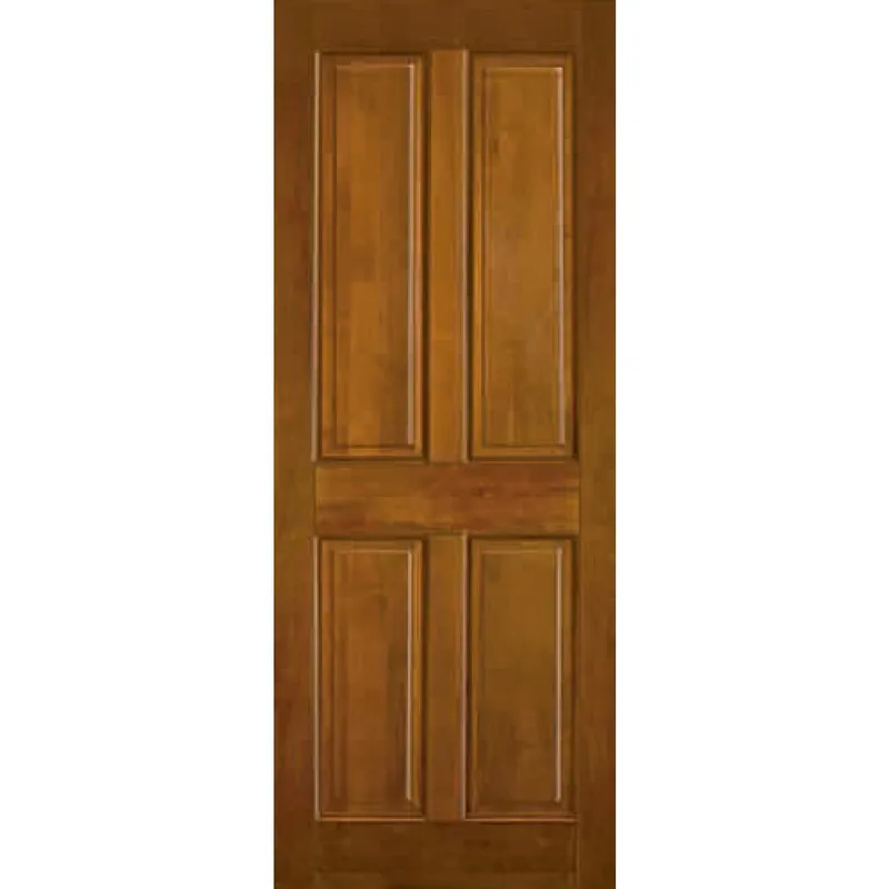 IGNISTERRA - Puerta Exterior Madera de lenga Clásica Oxford Natural