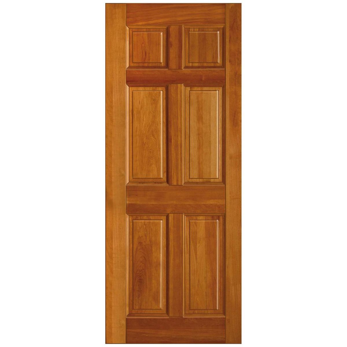 IGNISTERRA - Puerta Exterior Madera de lenga Clásica Boston Natural