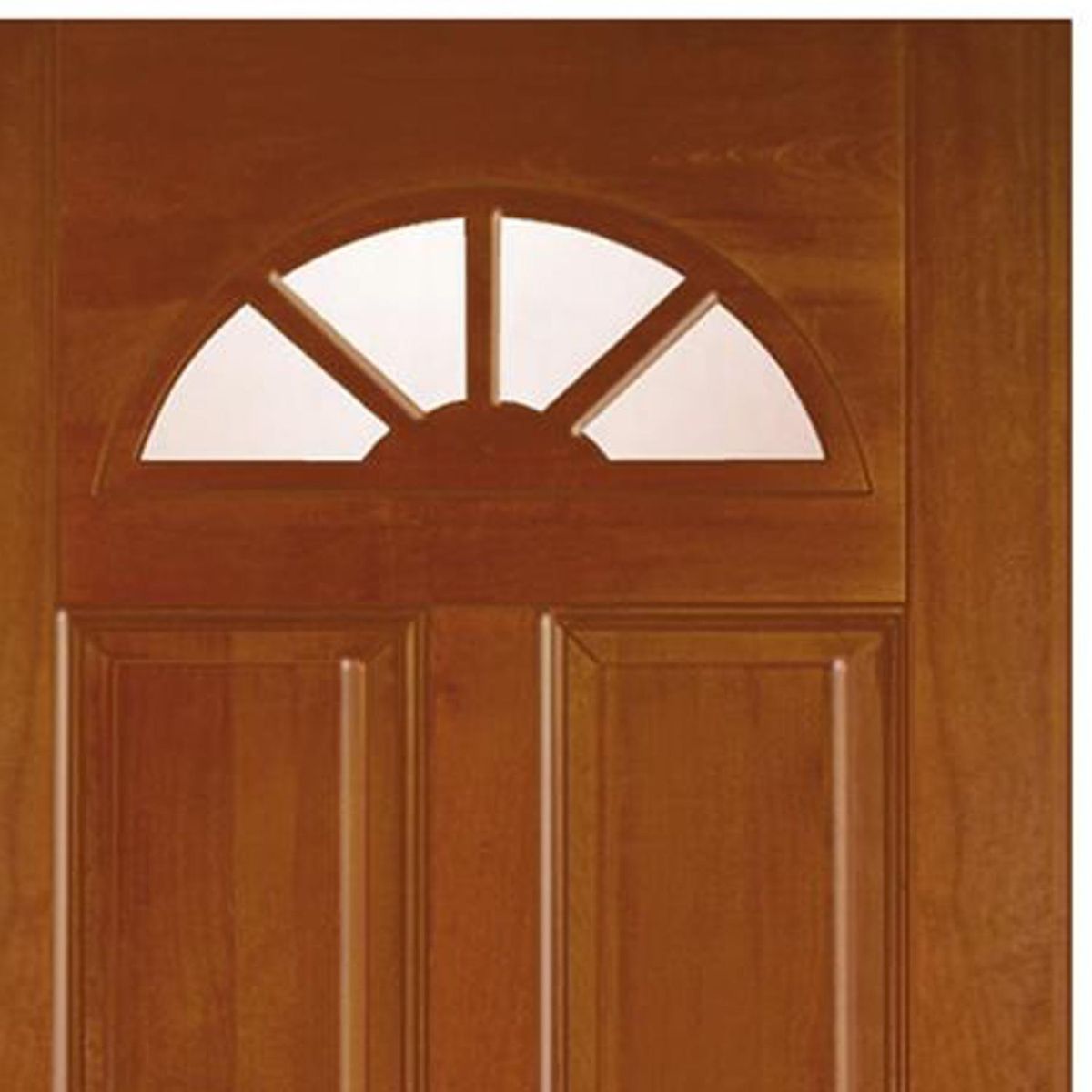 IGNISTERRA - Puerta Vidriada Sin Vidrio Madera de lenga Clásica Georgia Natural