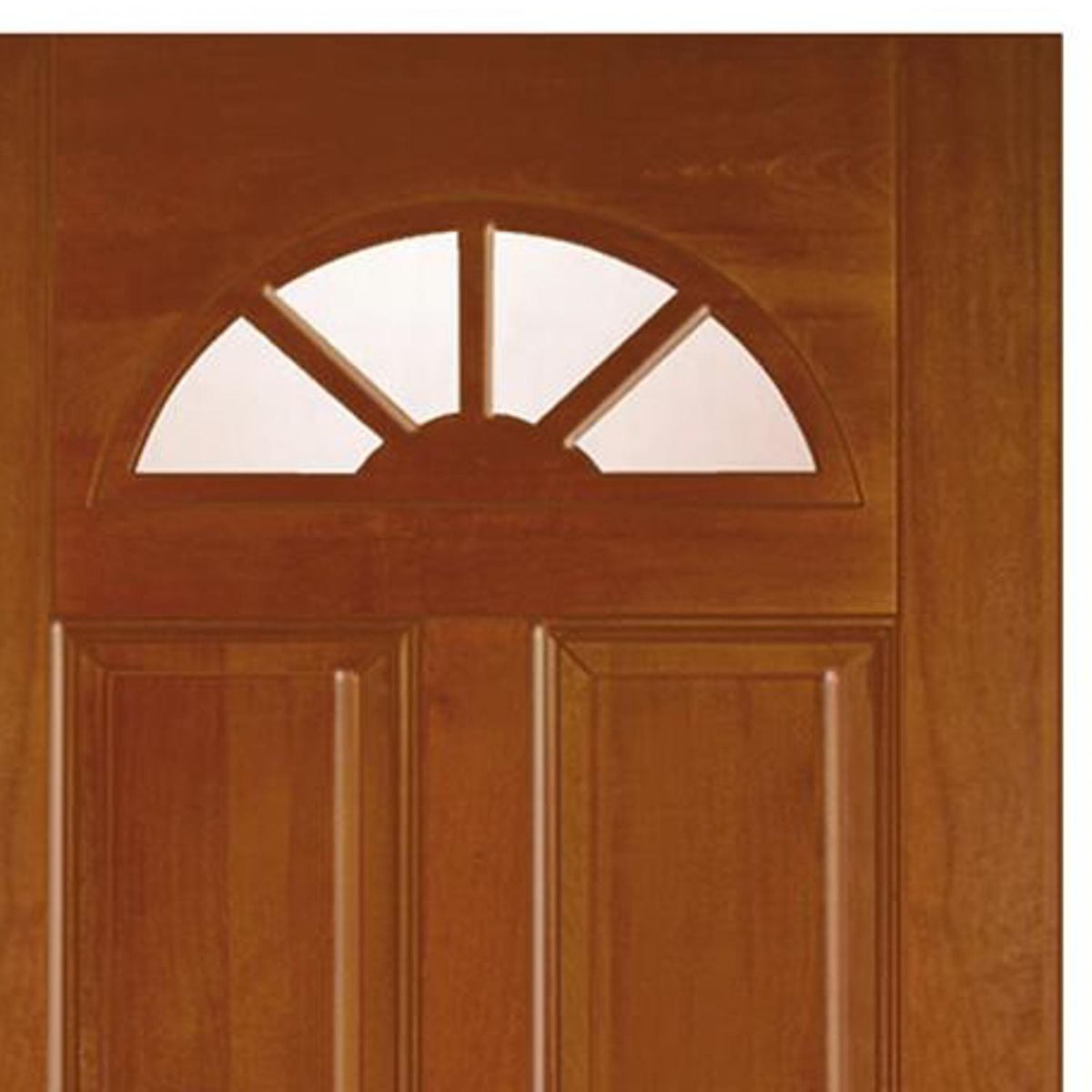 Puerta Vidriada Sin Vidrio Madera de lenga Clásica Georgia Natural, marca IGNISTERRA - Foto 2