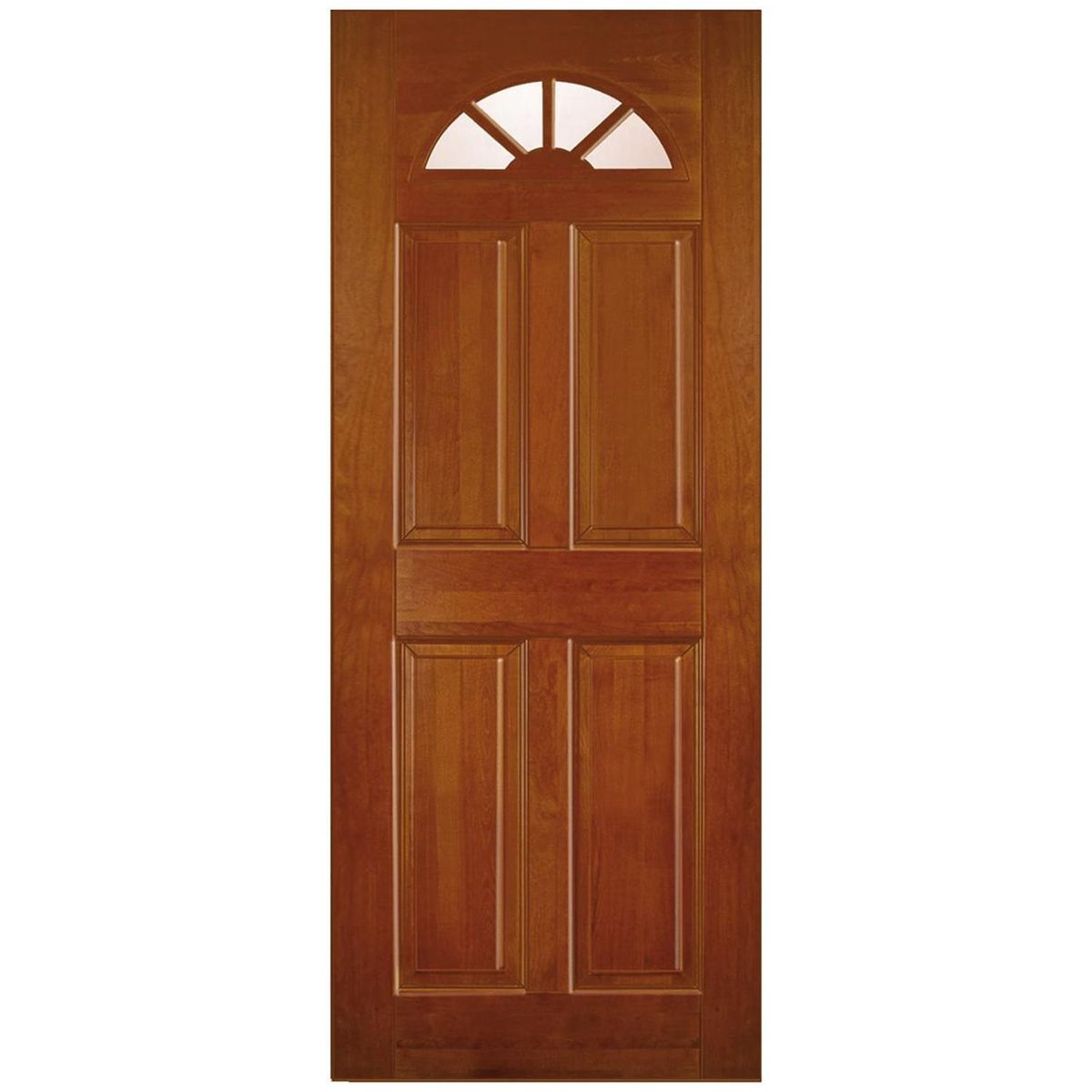 IGNISTERRA - Puerta Vidriada Sin Vidrio Madera de lenga Clásica Georgia Natural