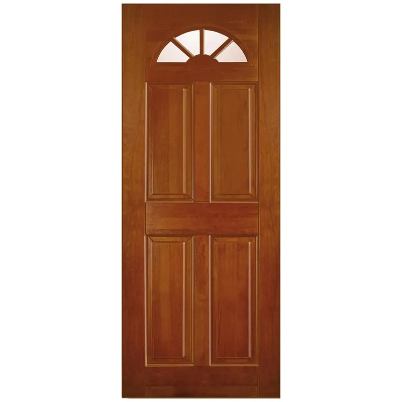 IGNISTERRA - Puerta Vidriada Sin Vidrio Madera de lenga Clásica Georgia Natural
