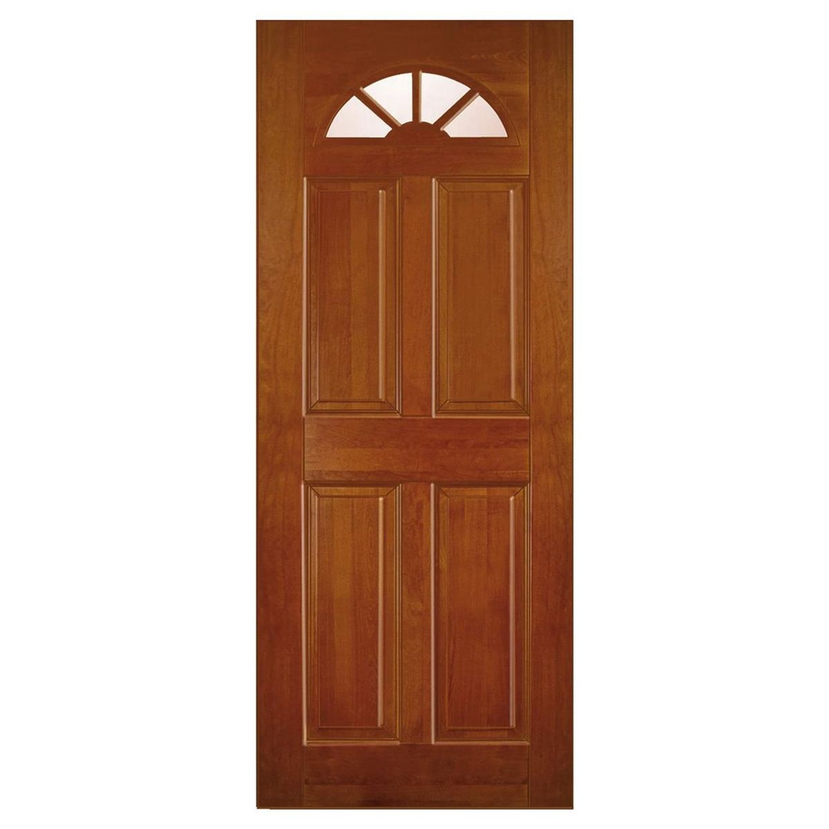 IGNISTERRA - Puerta Vidriada Sin Vidrio Madera de lenga Clásica Georgia Natural
