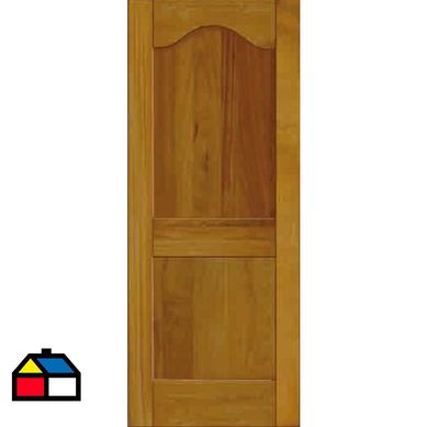 Puerta lenga Napoles 90x210 cm