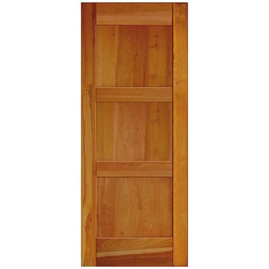 Puerta Exterior Madera de lenga 75x200 cm Campestre Genova Natural