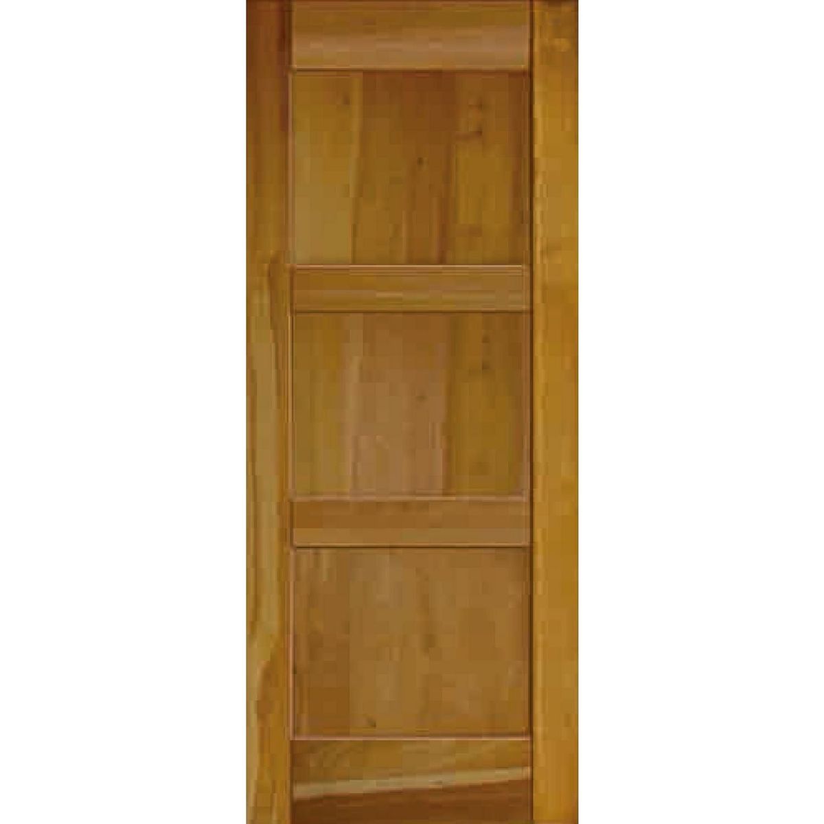 IGNISTERRA - Puerta Exterior Madera de lenga Campestre Genova Natural