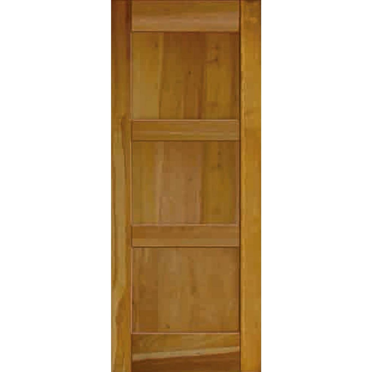 IGNISTERRA - Puerta Exterior Madera de lenga Campestre Genova Natural