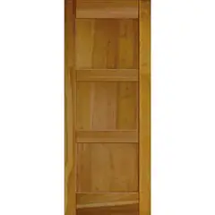 IGNISTERRA - Puerta Exterior Madera de lenga Campestre Genova Natural