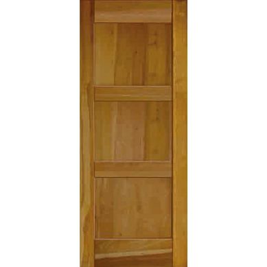 Puerta Exterior Madera de lenga 70x210 cm Campestre Genova Natural