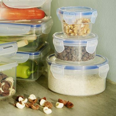 Imagen 2 del producto Contenedor de Alimentos Redondo Plástico 220 ml