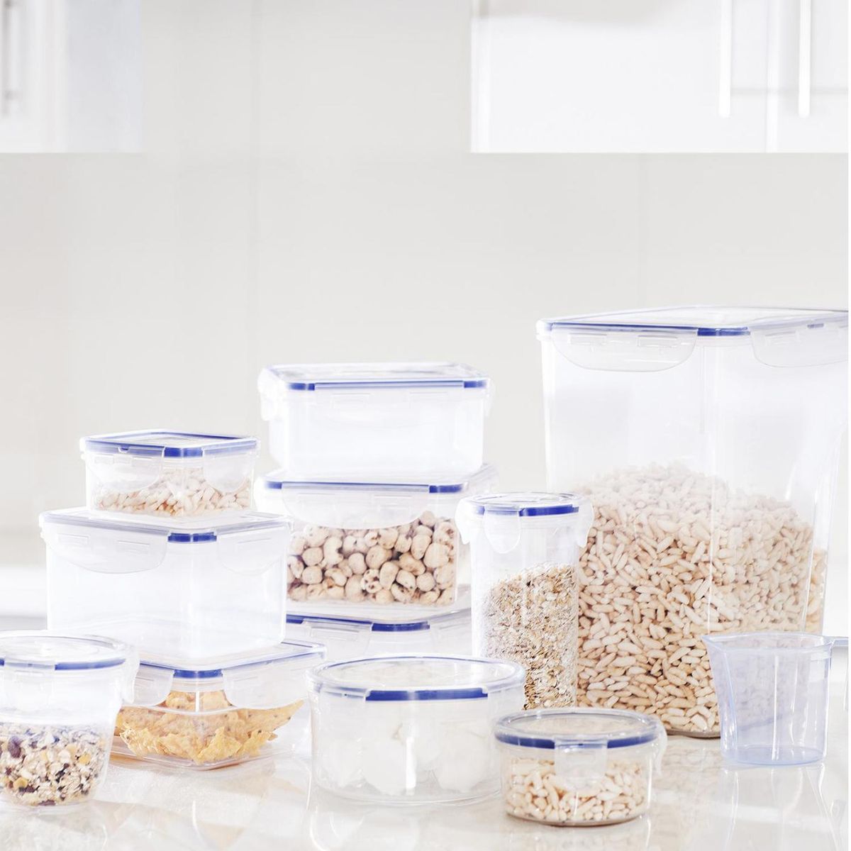 JUST HOME COLLECTION - Contenedor de Alimentos Plástico 800 ml