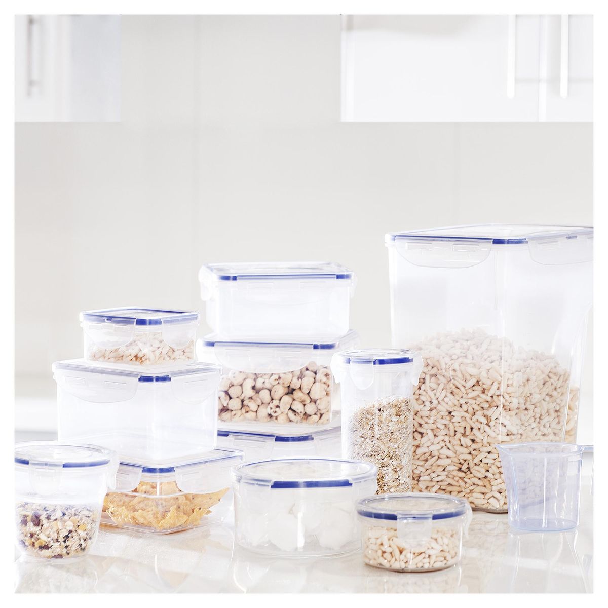 JUST HOME COLLECTION - Contenedor de Alimentos Plástico 1.1 l