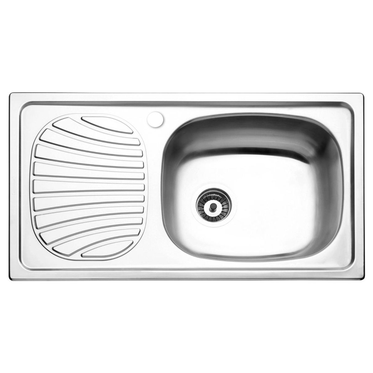 TRAMONTINA - Lavaplatos 1 Cubeta(s) 43.5x17x78 cm Acero inoxidable