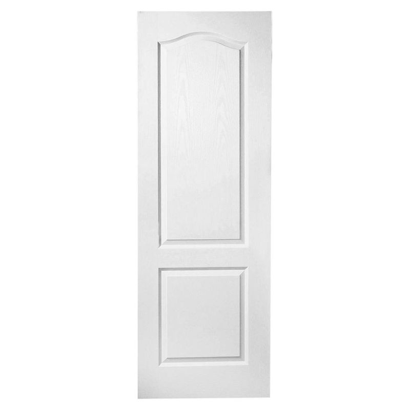 MULTIMARCA - Puerta HDF 2 Paneles prepintada color blanco