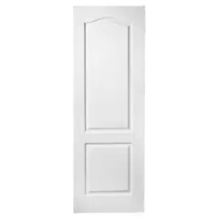 MULTIMARCA - Puerta HDF 2 Paneles prepintada color blanco
