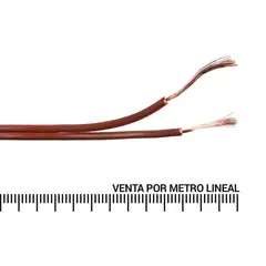 ROIMEX - Cable SPT (paralelo) 2X20 AWG café metro lineal