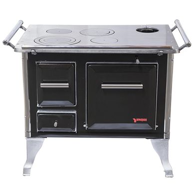 Cocina a Lea 4 Platos Negra COC-006-606