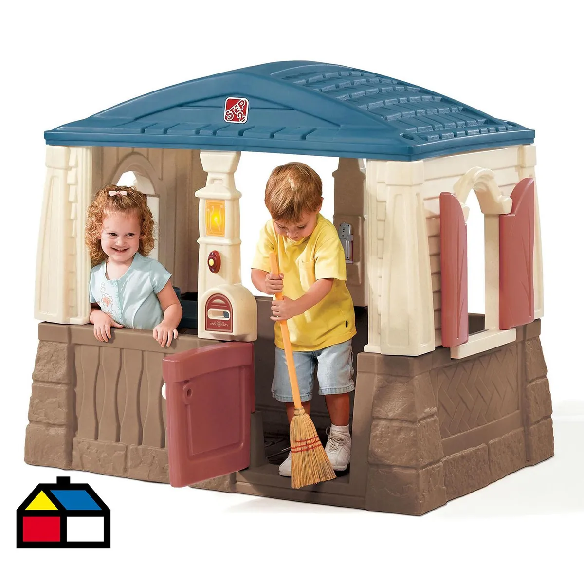 STEP 2 - Casa de Juegos 89x130x118 cm Beige