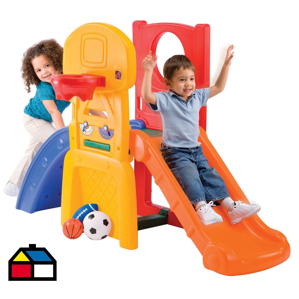 STEP 2 - Resbalín 37x76x91 cm Multicolor