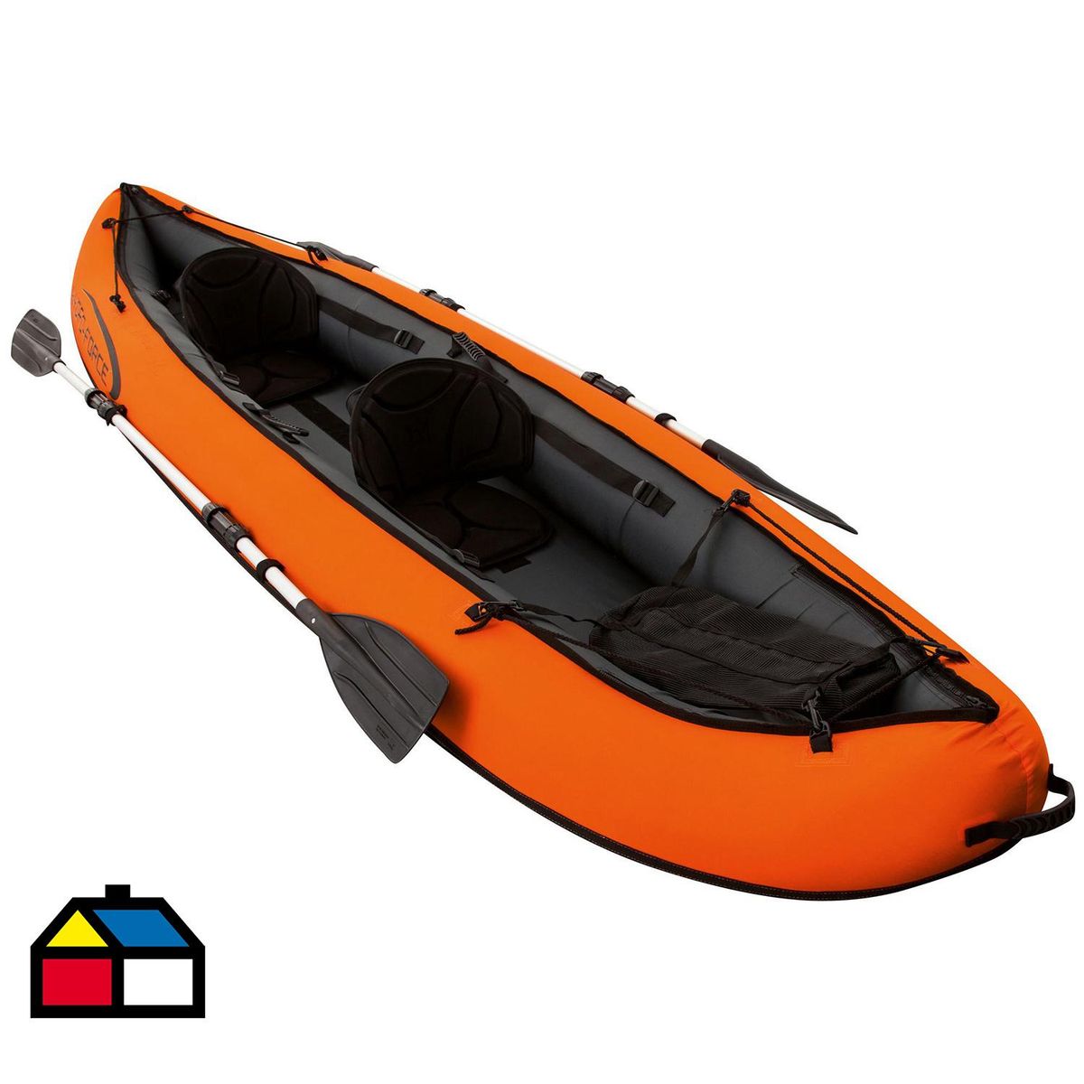 BESTWAY - Bote Inflable Kayak Hydro Force Persona(s) 330x94 cm Naranjo