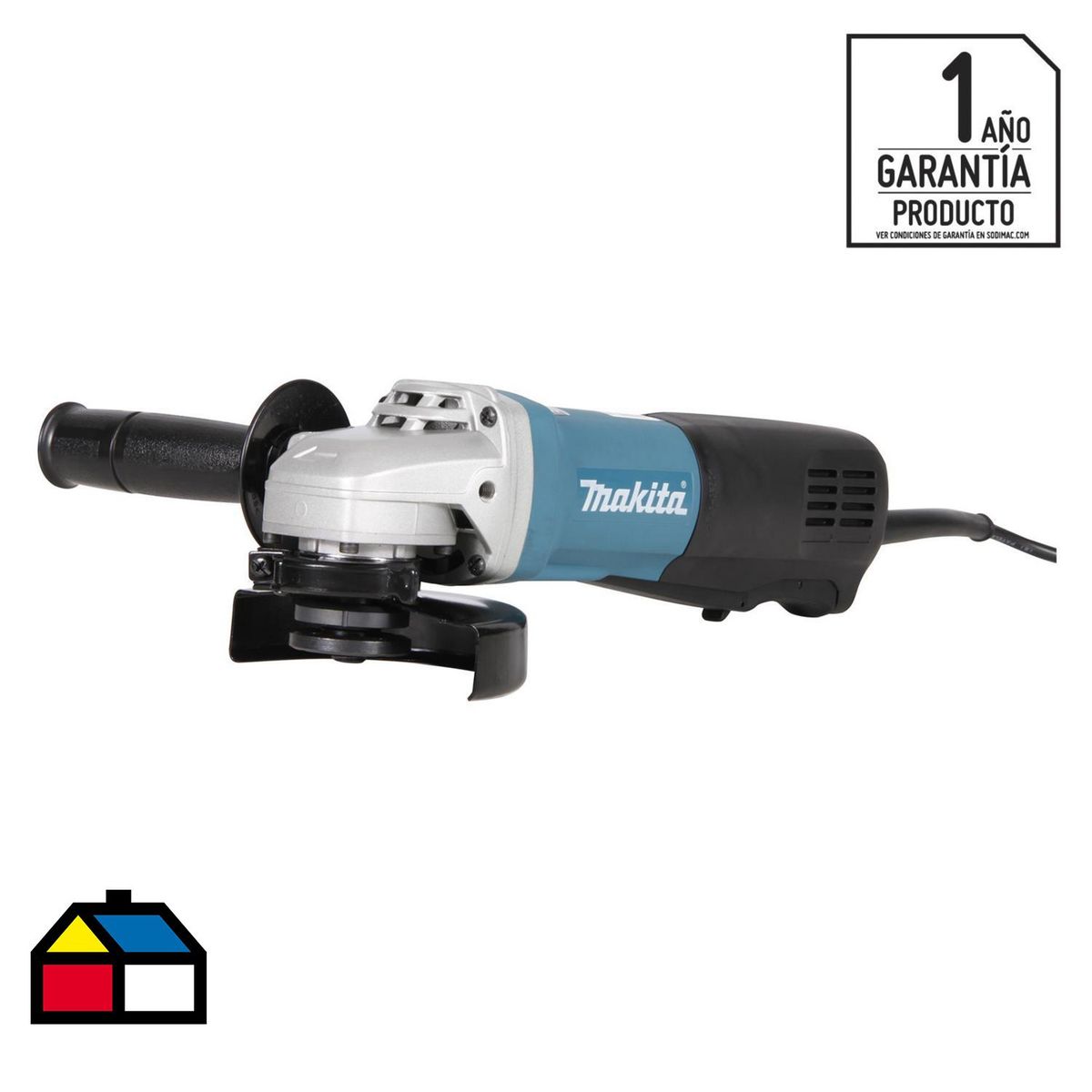 MAKITA - Esmeril angular eléctrico 4,5" 1100W