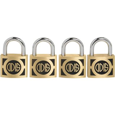 Set de candados forjados con llaves 40 mm