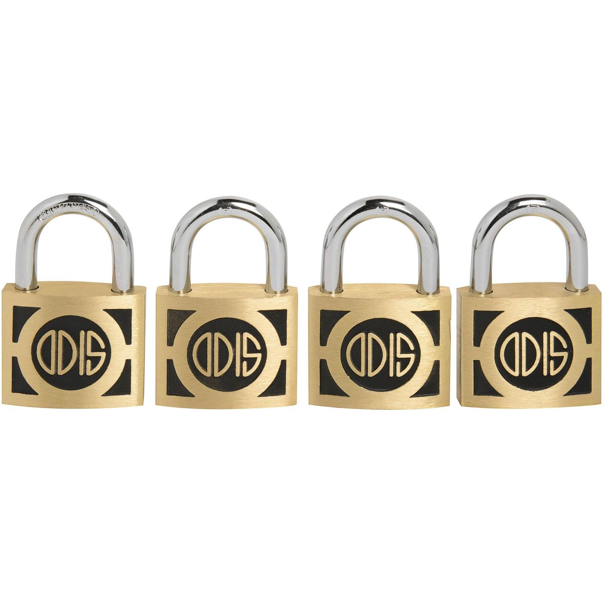 ODIS - Set de candados forjados con llaves 40 mm