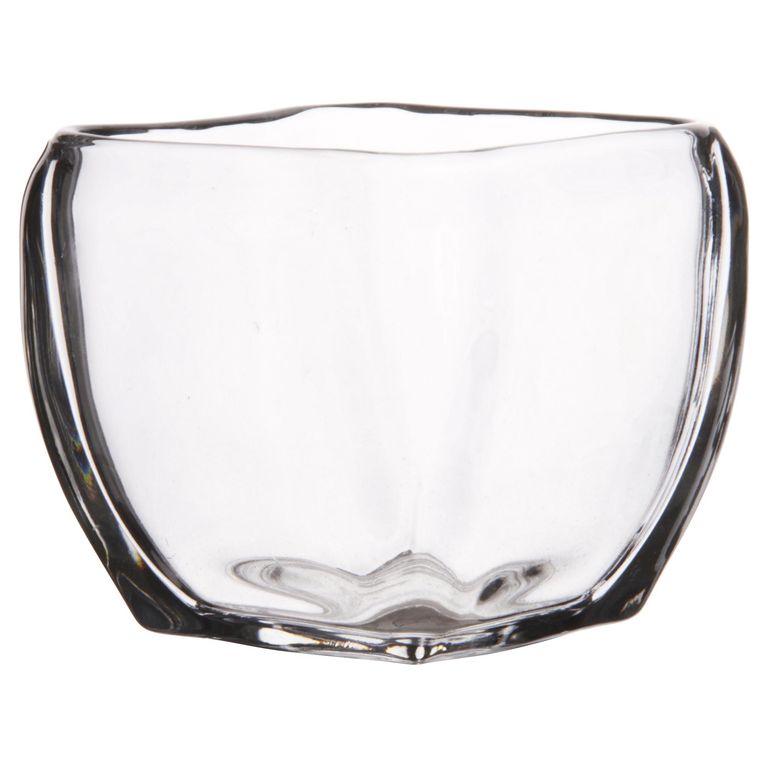 Portavela Decorativo Transparente Para Una Vela