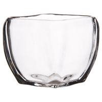 Portavela Decorativo Transparente Para Una Vela