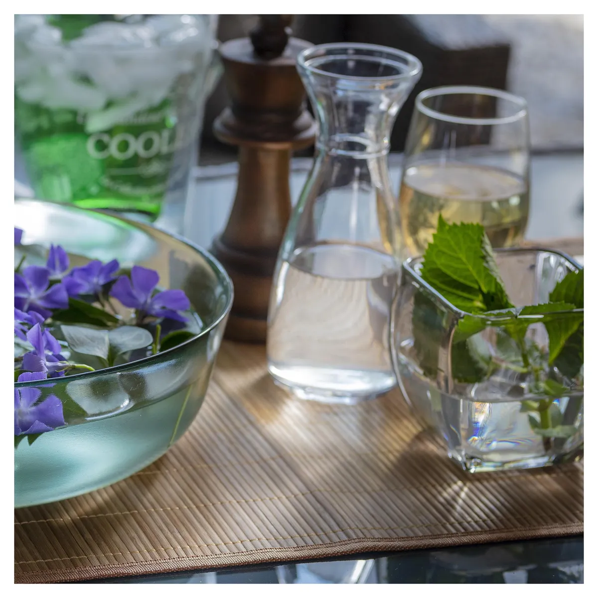 LIBBEY - Portavela vidrio Transparente