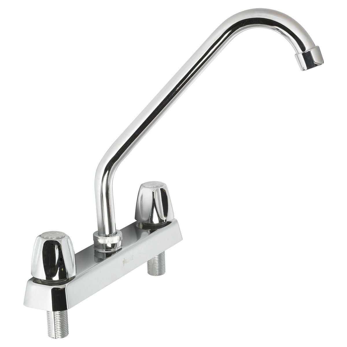 PLUMBER - Combinación Lavaplatos con Base Plumber Cromado