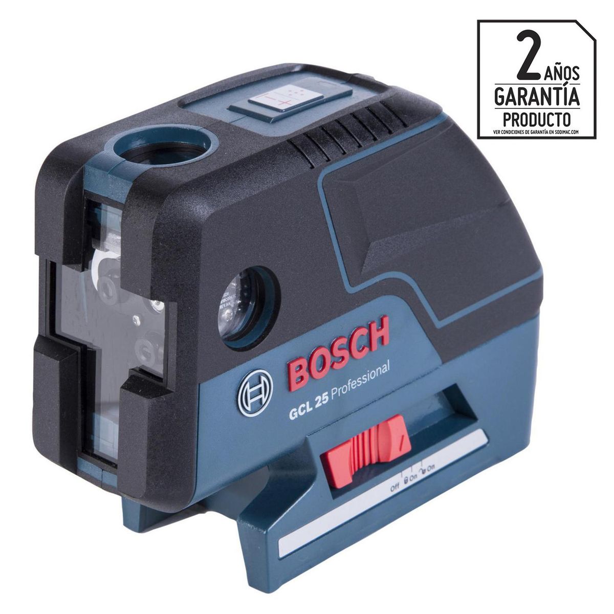 BOSCH - Nivel Láser Combinado GCL 25 2 Líneas y 5 Puntos